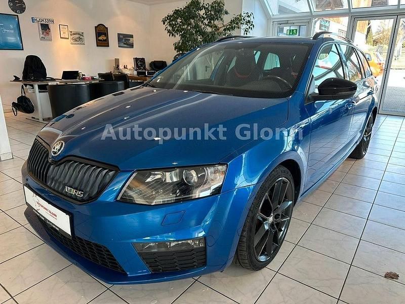 Gebraucht Skoda Octavia RS 184 PS (135 kW) 2016 Blau Kleinwagen