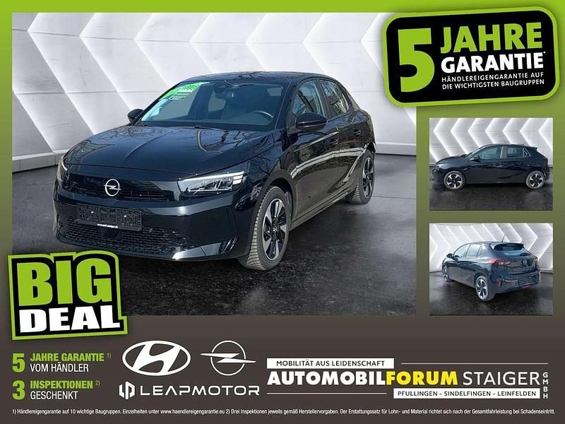 Gebraucht Opel Corsa-e Edition 100 kW (136 PS) 2023 Lackierung schwarz perla nera/ Kleinwagen