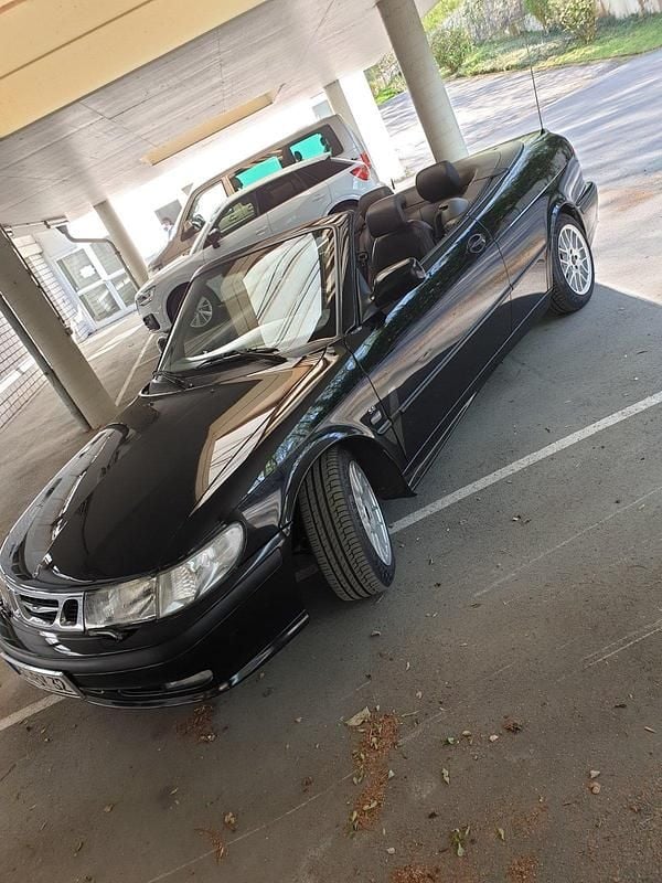 Gebraucht Saab 9-3 Cabriolet 150 PS (110 kW) 2001 Schwarz Cabrio