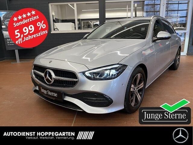 Hightechsilber Gebraucht 2024 Mercedes C180 Avantgarde Kombi | 33.880 € (Guter Preis) - Bild 1/4