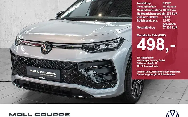 Neu VW Tayron R-line 150 PS (110 kW) 2025 Silber SUV