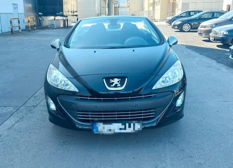 Schwarz Gebraucht 2009 Peugeot 308 CC Cabrio | 3.200 € (Superpreis) - Bild 1/4