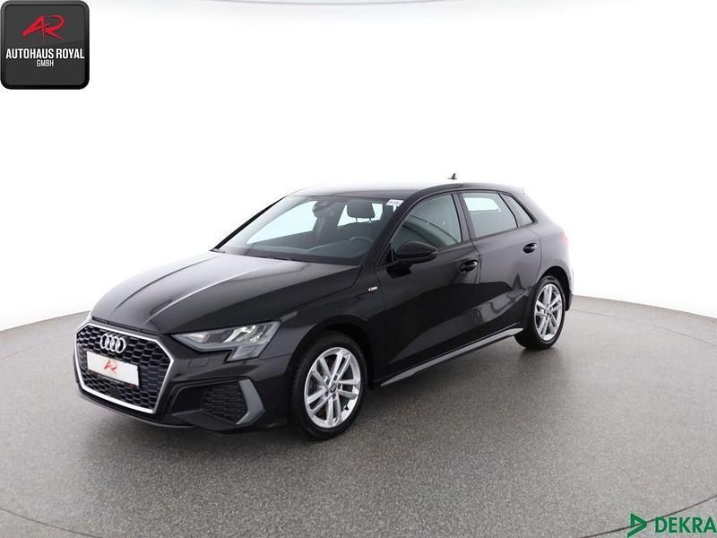Schwarz Gebraucht 2022 Audi A3 Sportback e-tron S-Line Limousine | 23.880 € (Fairer Preis) - Bild 1/4