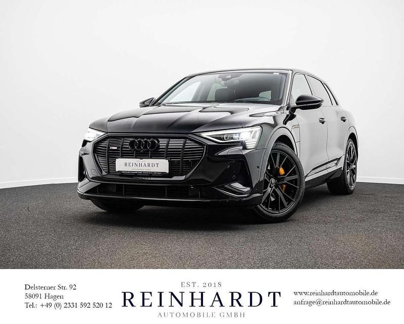 Mythosschwarz metallic Gebraucht 2022 Audi e-tron Black Edition SUV | 45.775 € (Fairer Preis) - Bild 1/3
