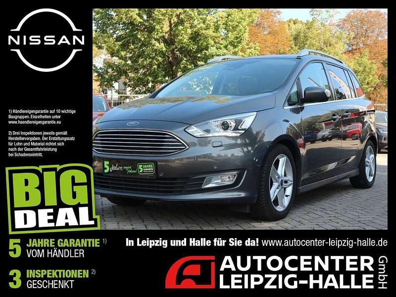 Magneticgrau (metallic) Gebraucht 2019 Ford C-MAX Titanium Van / Kleinbus | 16.390 € (Etwas zu teuer) - Bild 1/4