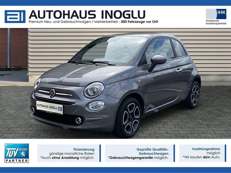 Grau grau metallic (metallic) Gebraucht 2023 Fiat 500 Club Kleinwagen | 11.740 € (Guter Preis) - Bild 1/4