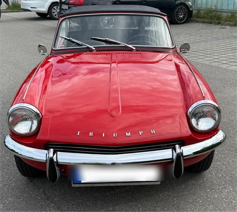 Rot Gebraucht 1967 Triumph Spitfire Cabrio | 19.500 € - Bild 1/4