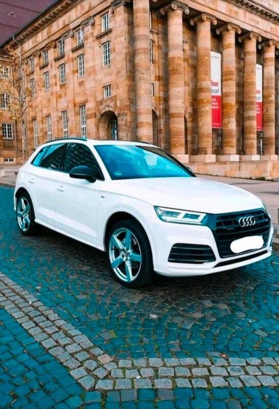 Weiß Gebraucht 2018 Audi Q5 S-Line SUV | 32.000 € (Teuer) - Bild 1/4