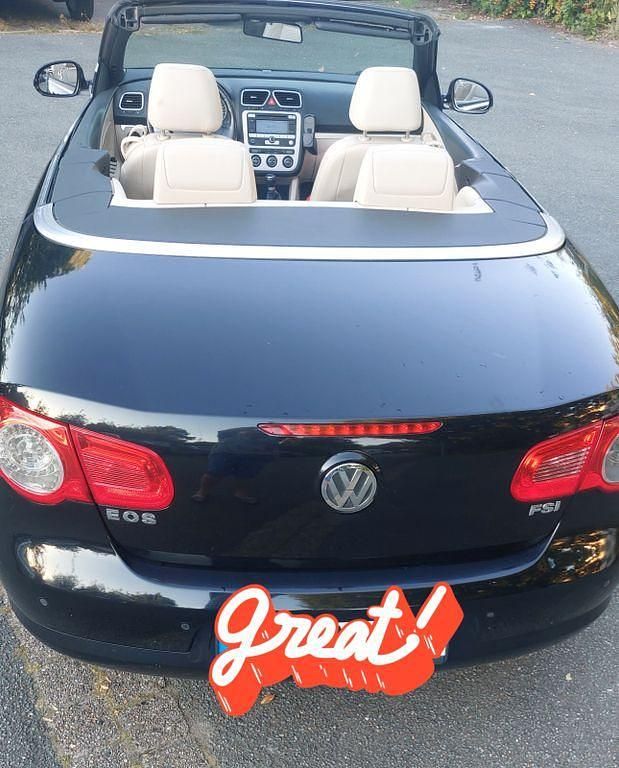 Schwarz Gebraucht 2006 VW Eos Cabrio | 2.000 € (Superpreis) - Bild 1/4