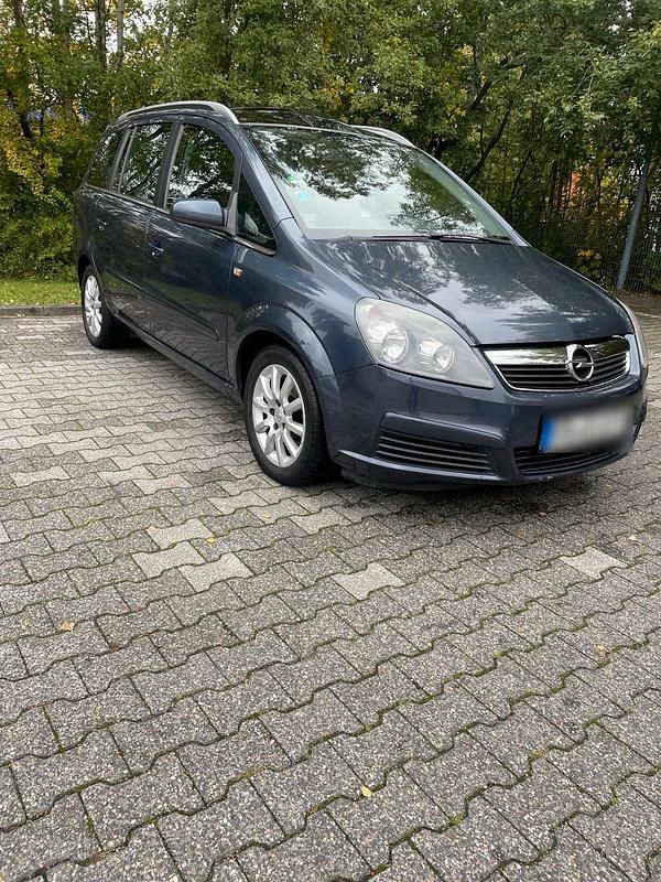 Blau Gebraucht 2006 Opel Zafira Van / Kleinbus | 2.999 € (Teuer) - Bild 1/4