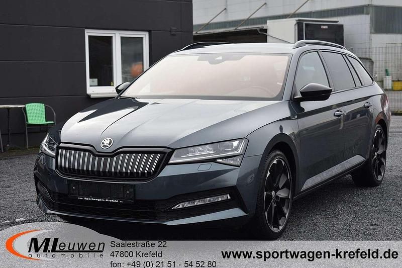 Gebraucht Skoda Superb SportLine 218 PS (160 kW) 2020 Quarzgrau metallic Kombi