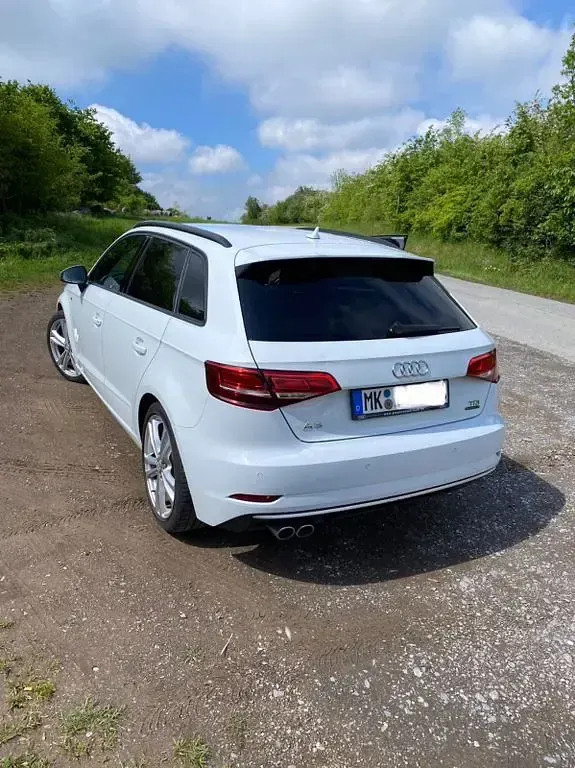 Brugt Audi A3 Design 184 HK (135 kW) 2017 Hvid Sedan
