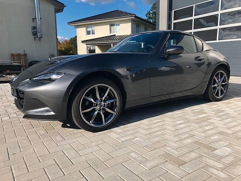 Grau Gebraucht 2022 Mazda MX5 Sky Cabrio | 28.980 € (Fairer Preis) - Bild 1/4