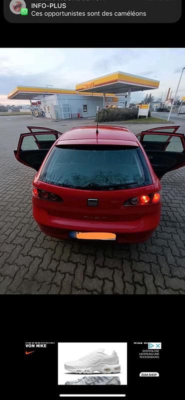 Gebraucht Seat Ibiza 70 PS (51 kW) 2007 Rot Kleinwagen