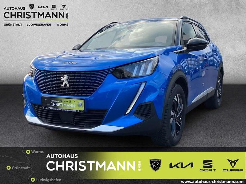 Blau Gebraucht 2024 Peugeot e-2008 GT SUV | 28.990 € (Fairer Preis) - Bild 1/4