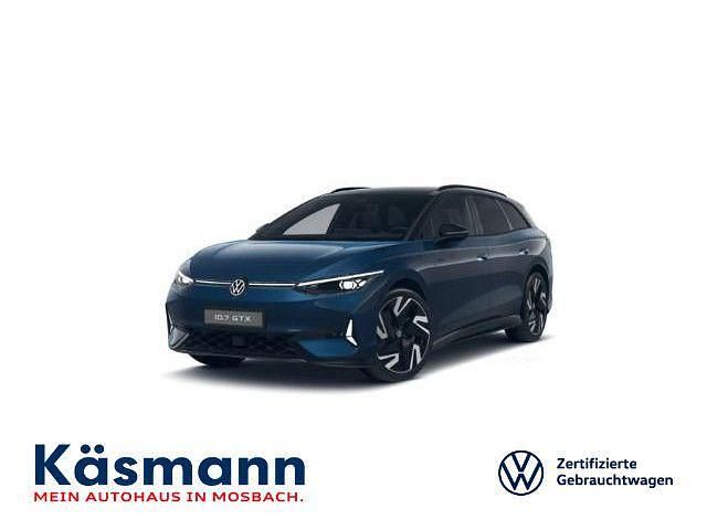Blau Gebraucht 2025 VW ID.7 GTX Limousine | 53.230 € (Etwas zu teuer) - Bild 1/4