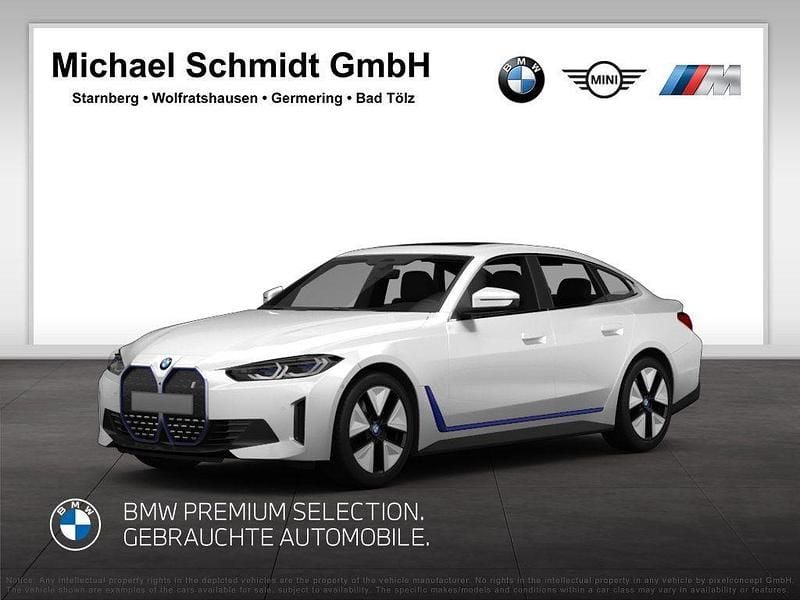 Alpinweiß uni Gebraucht 2025 BMW i4 M Sport Limousine | 51.990 € (Superpreis) - Bild 1/4