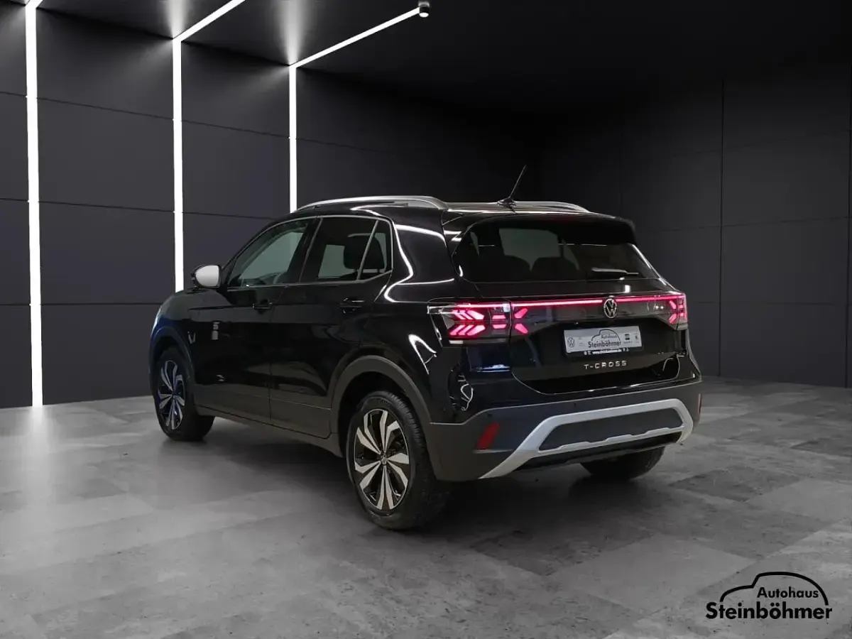 Neu VW T-Cross Comfortline 116 PS (85 kW) 2025 Deep black perleffekt (schwarz) SUV