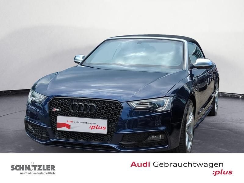 Blau Gebraucht 2014 Audi S5 Cabrio | 24.980 € (Guter Preis) - Bild 1/4