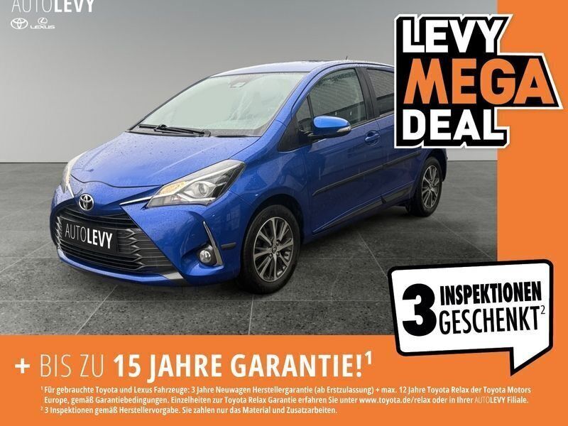 Titanblau metallic Gebraucht 2020 Toyota Yaris Connect Style Limousine | 14.990 € (Guter Preis) - Bild 1/4