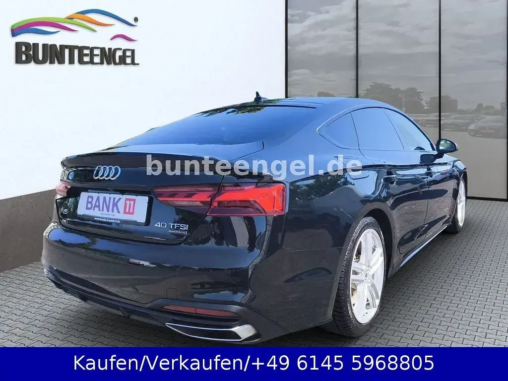 Gebraucht Audi A5 Sportback Advanced 204 PS (150 kW) 2023 Schwarz Kleinwagen