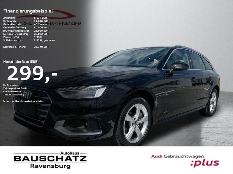 Schwarz Gebraucht 2021 Audi A4 Advanced Kombi | 28.140 € (Fairer Preis) - Bild 1/4