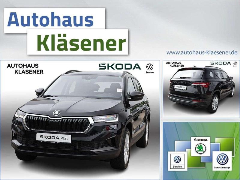 Schwarz Gebraucht 2024 Skoda Karoq Selection SUV | 31.870 € (Fairer Preis) - Bild 1/4