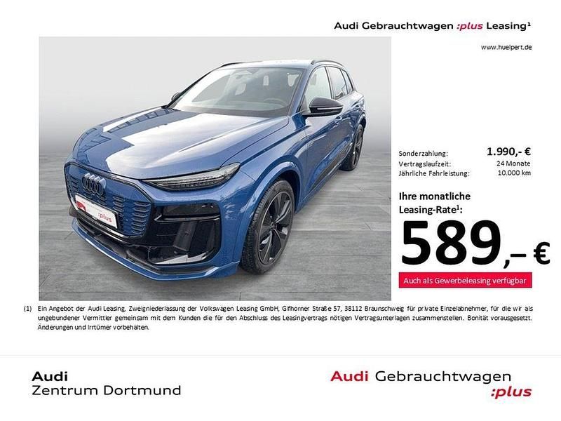 Gebraucht Audi Q6 e-tron Ambiente 284 kW (387 PS) 2025 Ascariblau metallic SUV