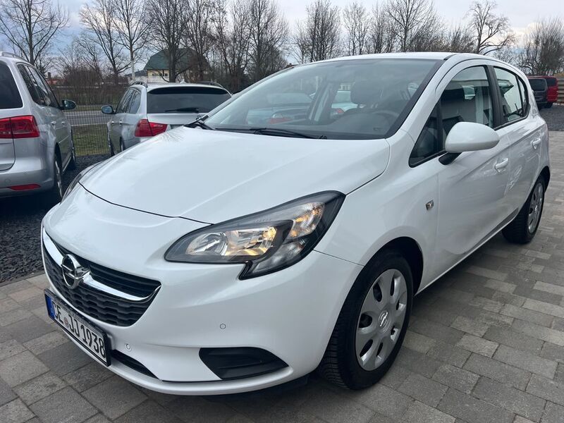 Weiß Gebraucht 2018 Opel Corsa Edition Kleinwagen | 9.580 € (Fairer Preis) - Bild 1/4