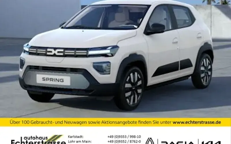 Nowe Dacia Spring Expression 52 kW (71 KM) 2026 Biały Hatchback