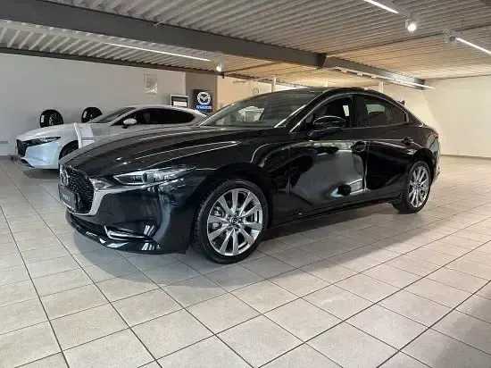 Neu Mazda 3 Exclusive-Line 2026 Schwarz Limousine