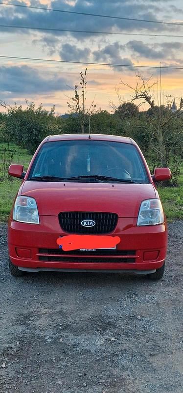 Rot Gebraucht 2005 Kia Picanto Kleinwagen | 699 € (Guter Preis) - Bild 1/4