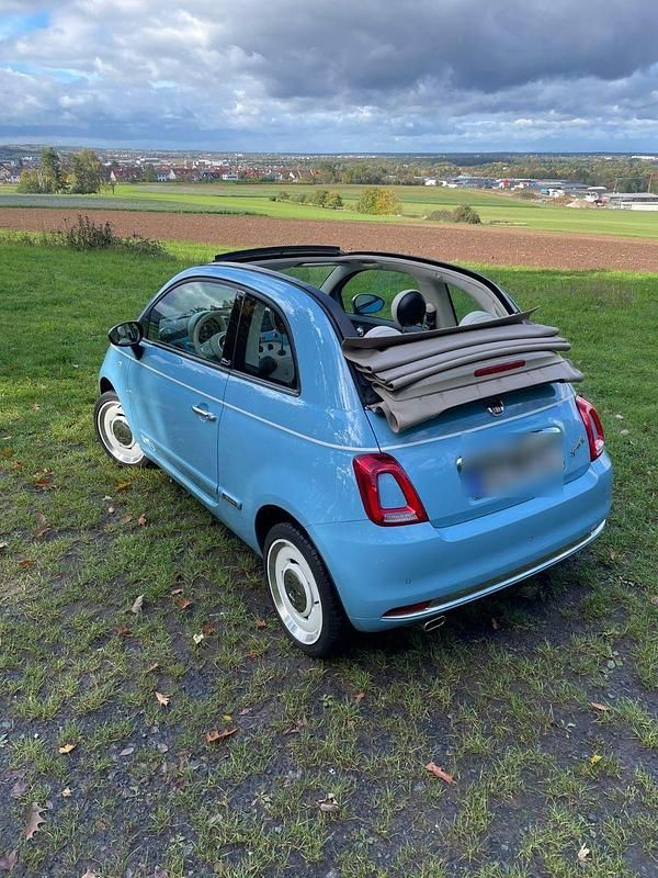 Gebraucht Fiat 500C 69 PS (50 kW) 2018 Blau Cabrio