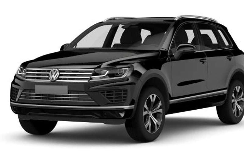 Schwarz Gebraucht 2016 VW Touareg SUV | 14.899 € (Fairer Preis) - Bild 1/4