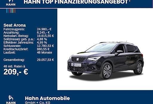 Gebraucht Seat Arona 115 PS (84 kW) 2025 Schwarz SUV