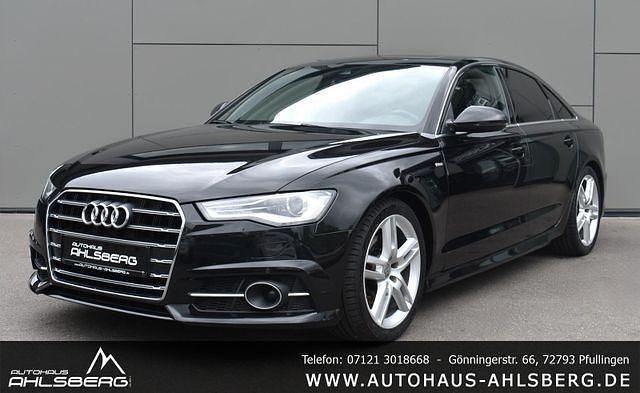 Mythosschwarz Gebraucht 2017 Audi A6 S-Line Limousine | 22.800 € (Fairer Preis) - Bild 1/4