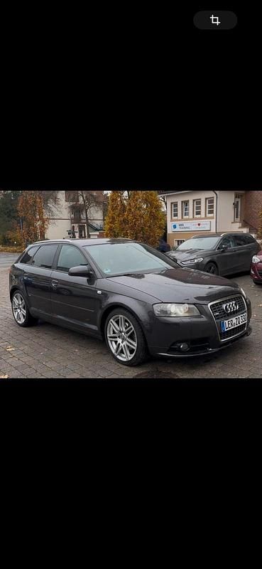 Grau Gebraucht 2007 Audi A3 Sportback S-Line Kleinwagen | 3.998 € (Fairer Preis) - Bild 1/4