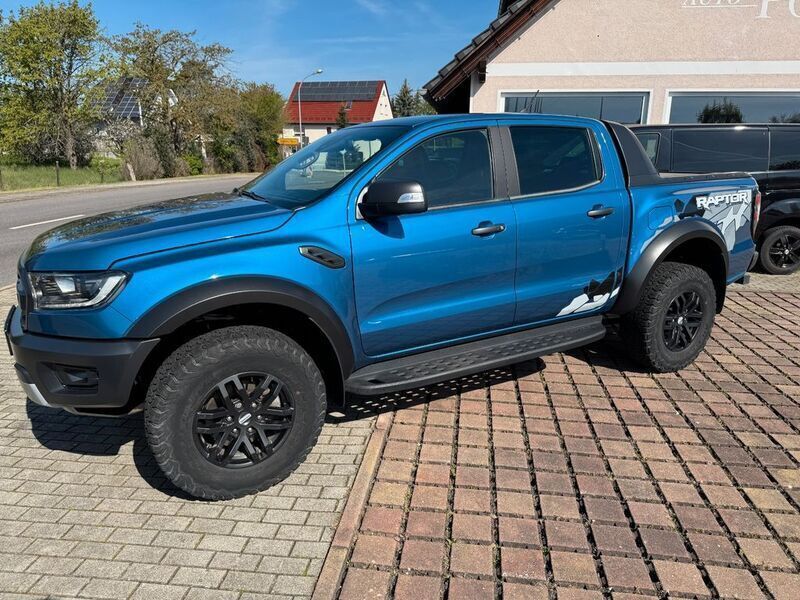 Blau Gebraucht 2020 Ford Ranger Raptor Abholung | 38.300 € (Teuer) - Bild 1/4