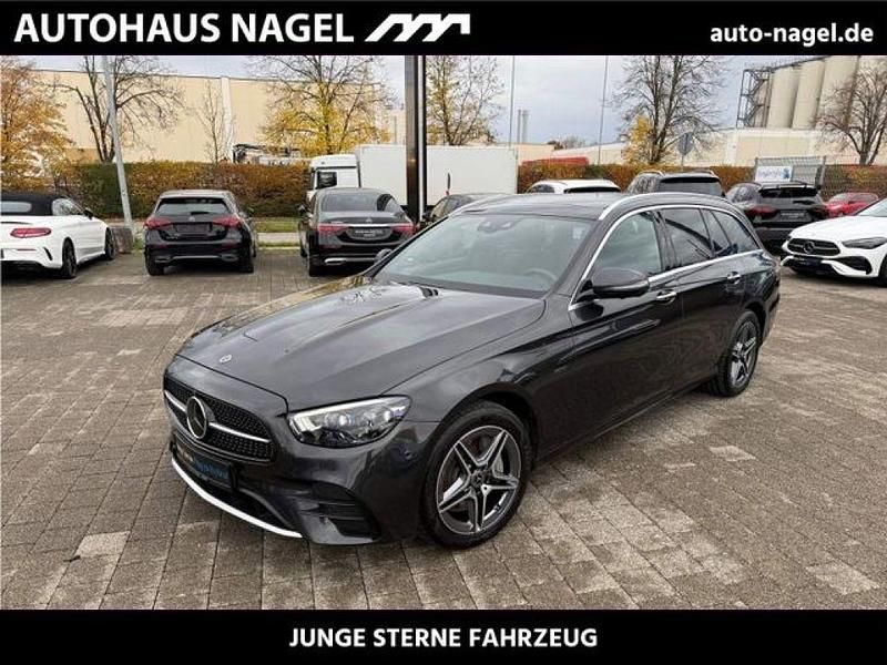 Lack graphitgrau (metallic) Gebraucht 2020 Mercedes E300 AMG Kombi | 31.900 € (Superpreis) - Bild 1/4