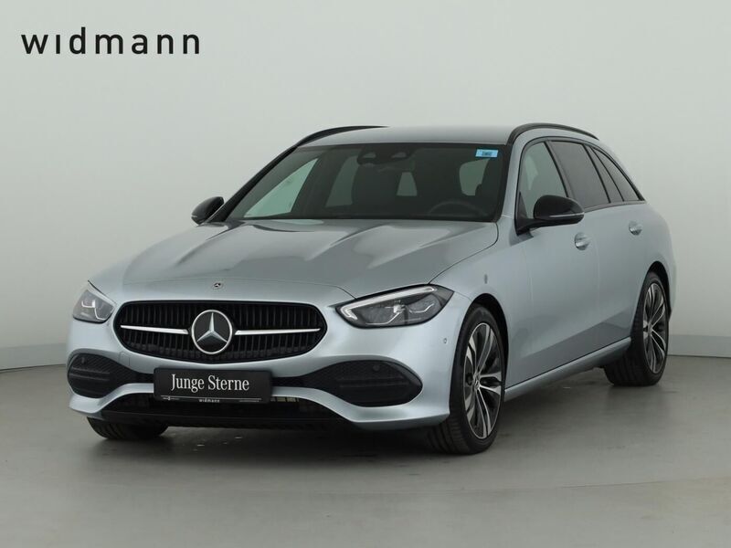 Hightechsilber metallic Gebraucht 2022 Mercedes C220 Avantgarde Kombi | 32.850 € (Fairer Preis) - Bild 1/4