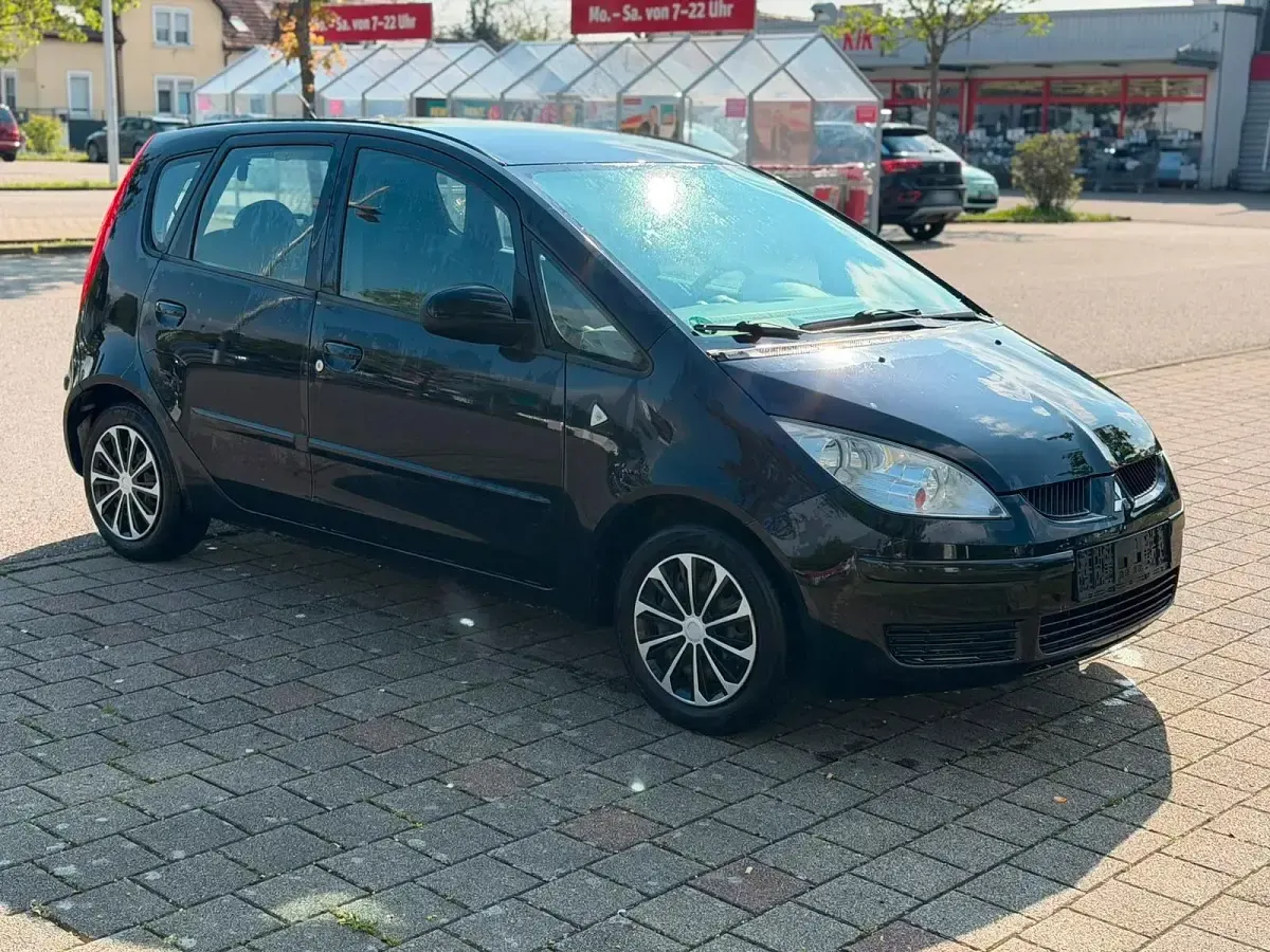 Gebraucht Mitsubishi Colt 95 PS (69 kW) 2008 Schwarz Kleinwagen