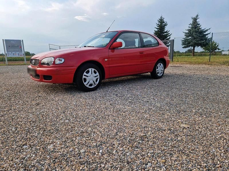 Gebraucht Toyota Corolla 71 PS (52 kW) 2000 Rot Coupé
