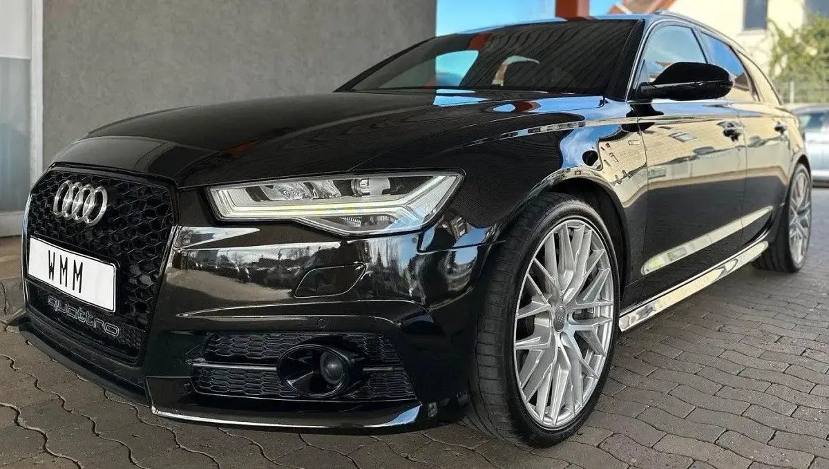 Brugt Audi A6 S-Line 320 HK (235 kW) 2016 Sort Stationcar