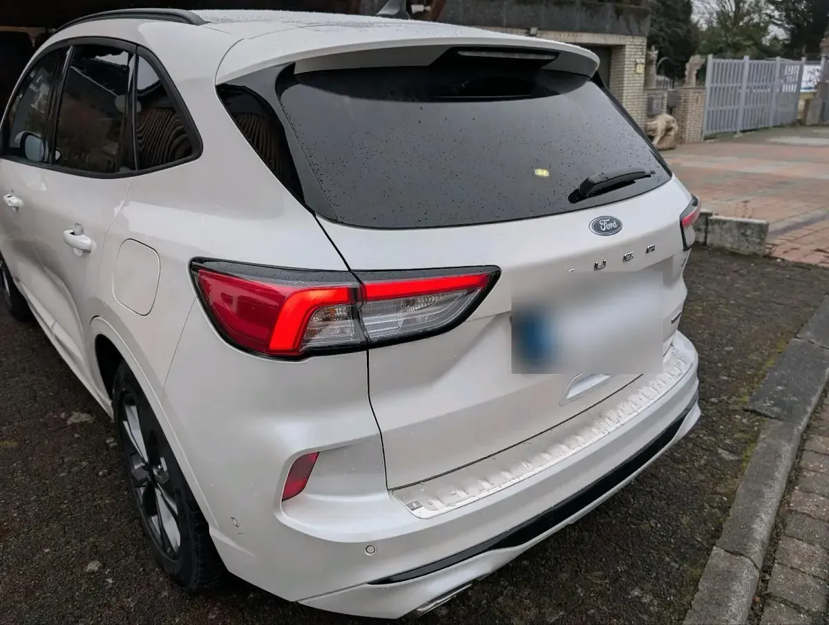 Gebraucht Ford Kuga ST-Line 224 PS (164 kW) 2021 Weiß SUV