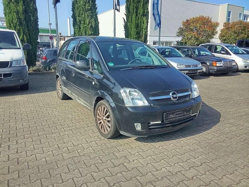 Schwarz Gebraucht 2005 Opel Meriva Edition Van / Kleinbus | 1.290 € (Guter Preis) - Bild 1/4
