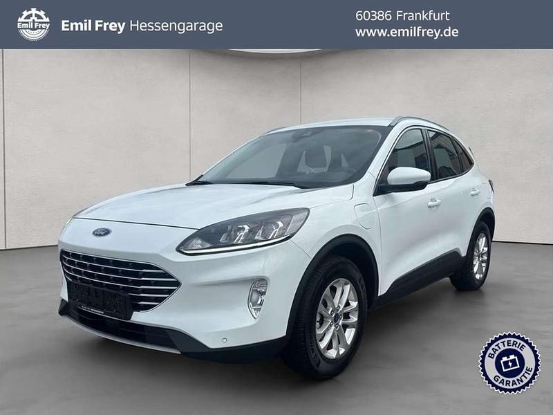 Frozen white Gebraucht 2022 Ford Kuga Titanium SUV | 22.950 € (Superpreis) - Bild 1/3
