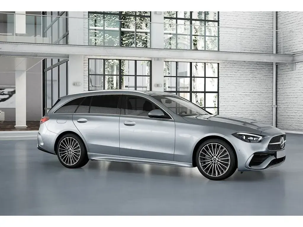 Neu Mercedes C220 AMG 197 PS (144 kW) 2026 Silber Limousine