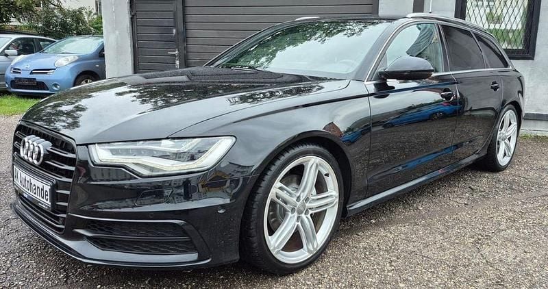 Schwarz Gebraucht 2014 Audi A6 S-Line Kombi | 13.990 € (Guter Preis) - Bild 1/4