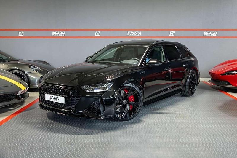 Mythosschwarz metallic Gebraucht 2023 Audi RS6 Sport Kombi | 109.950 € (Guter Preis) - Bild 1/4