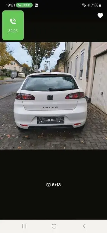 Gebraucht Seat Ibiza 86 PS (63 kW) 2008 Weiß Limousine